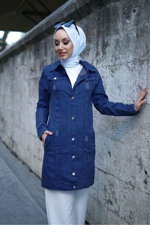 Kot Ceket - İndigo